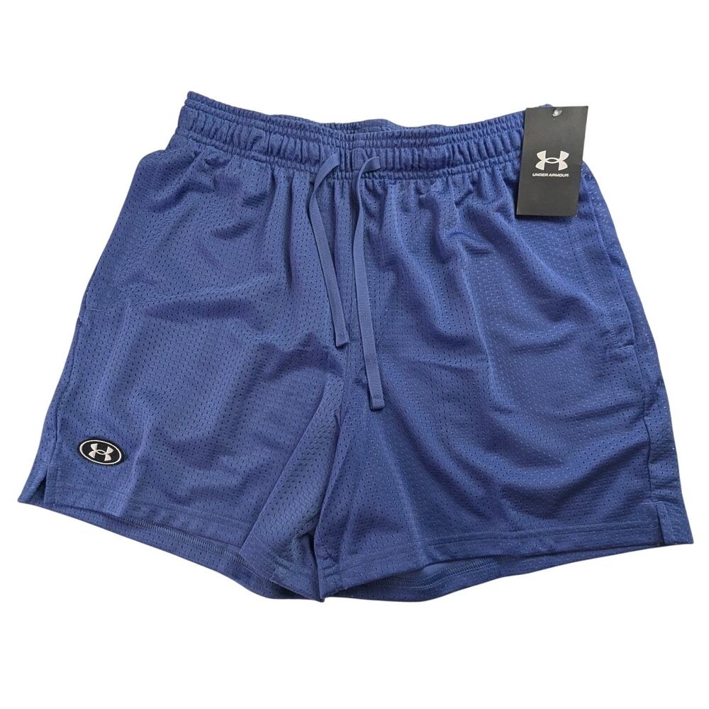 Under Armour Mens Size XL Icon Mesh Loose Fit Shorts Starlight/Purple NEW